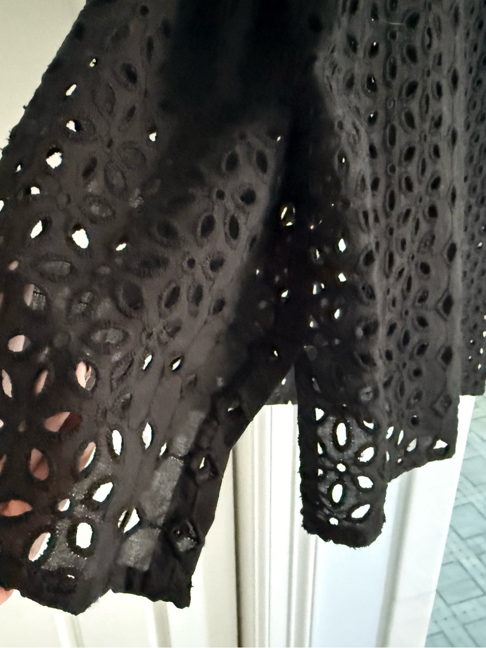 SFIZIO Italian Unique Black Women's Blouse - Picture 6 of 9